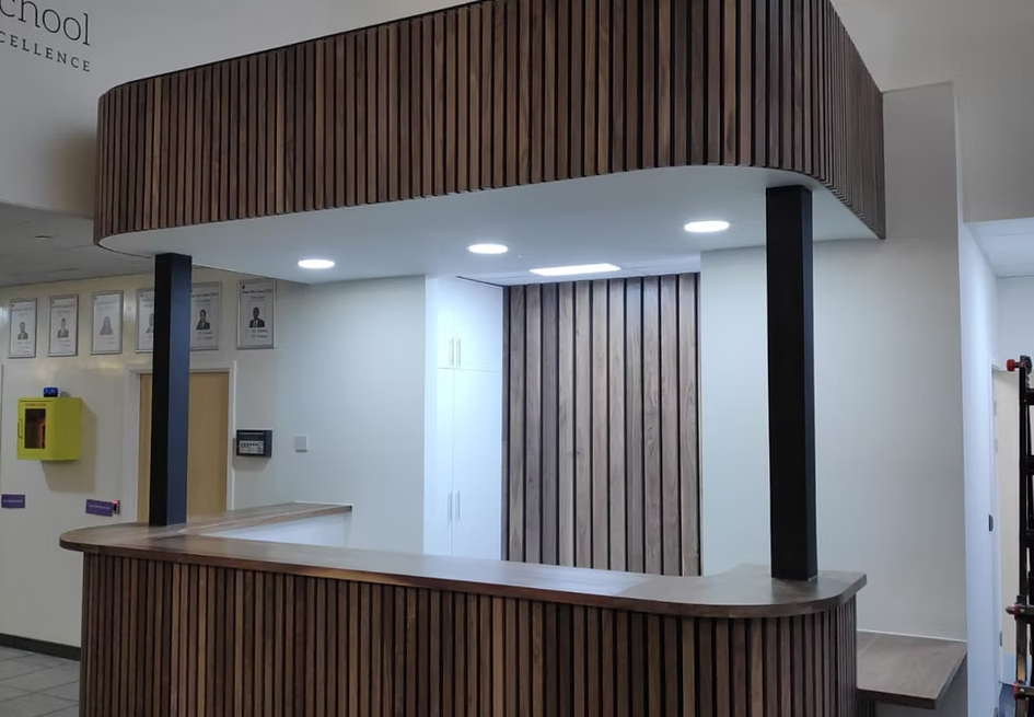 Reception and meeting space